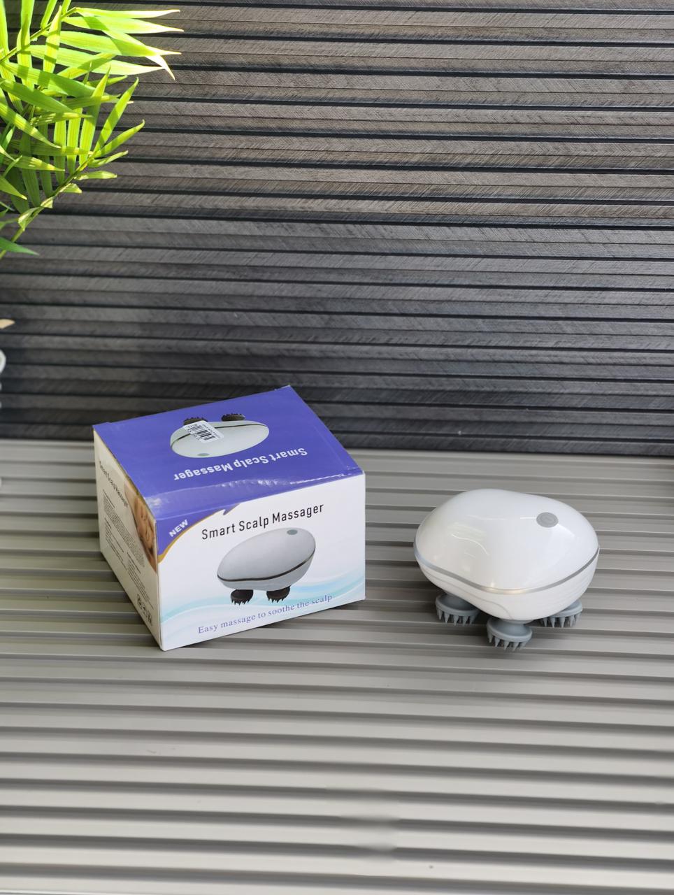 Smart Electric Scalp Massager – Portable Head Massage Device for Stress Relief & Hair Care