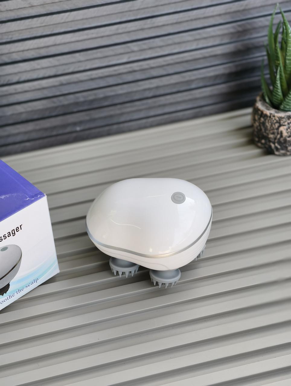 Smart Electric Scalp Massager – Portable Head Massage Device for Stress Relief & Hair Care