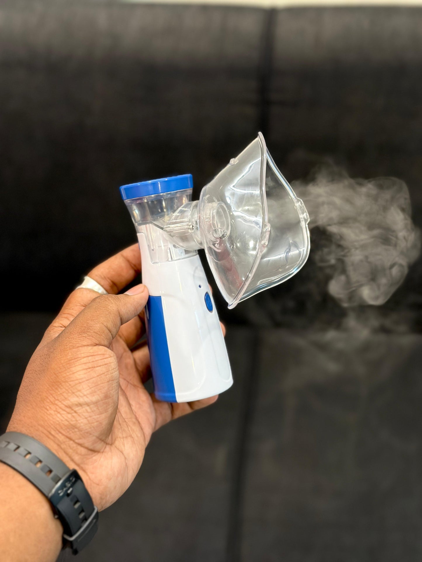 Portable Mesh Nebulizer Machine for Adults & Children – Silent Handheld Inhaler