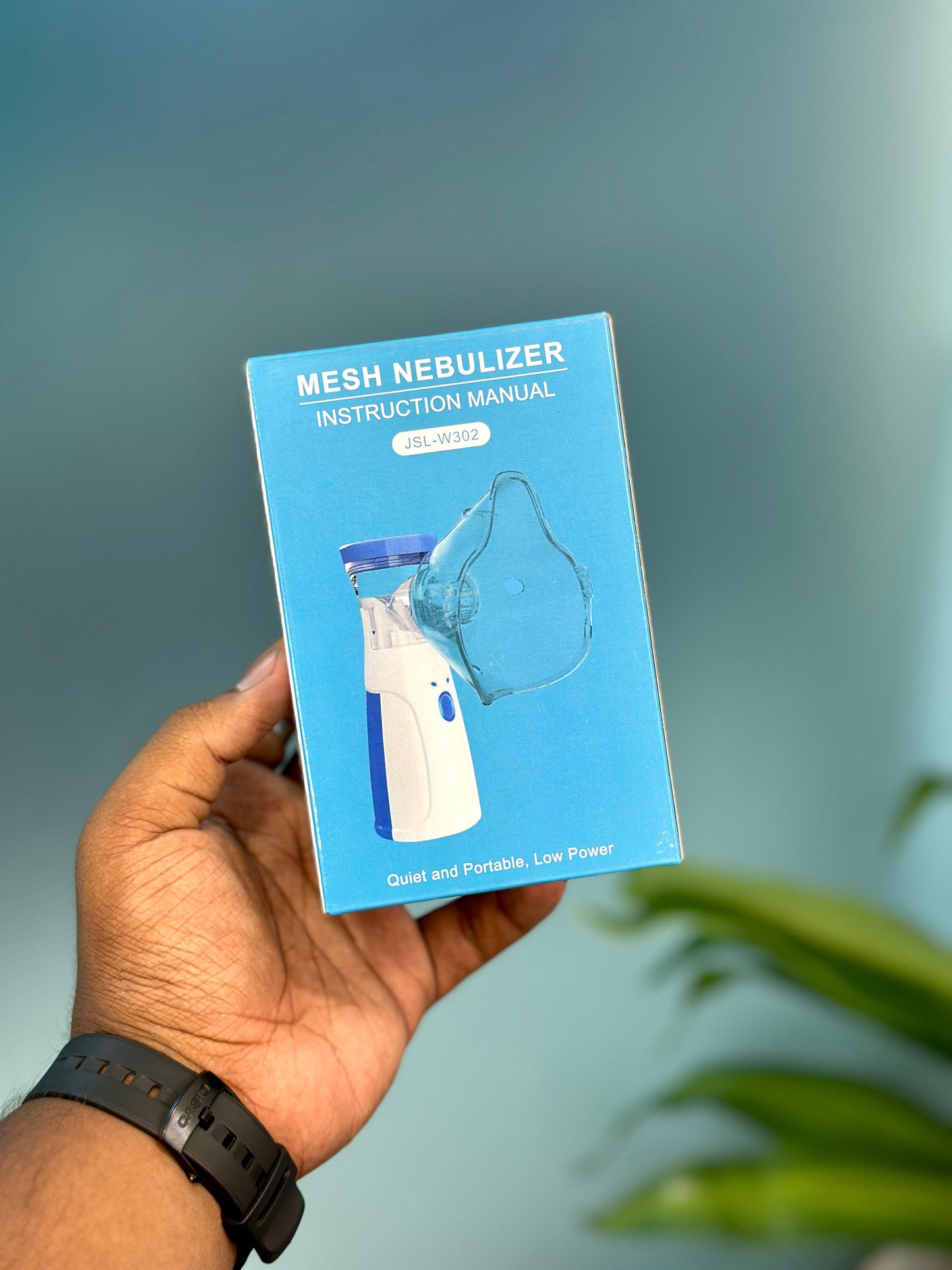 Portable Mesh Nebulizer Machine for Adults & Children – Silent Handheld Inhaler