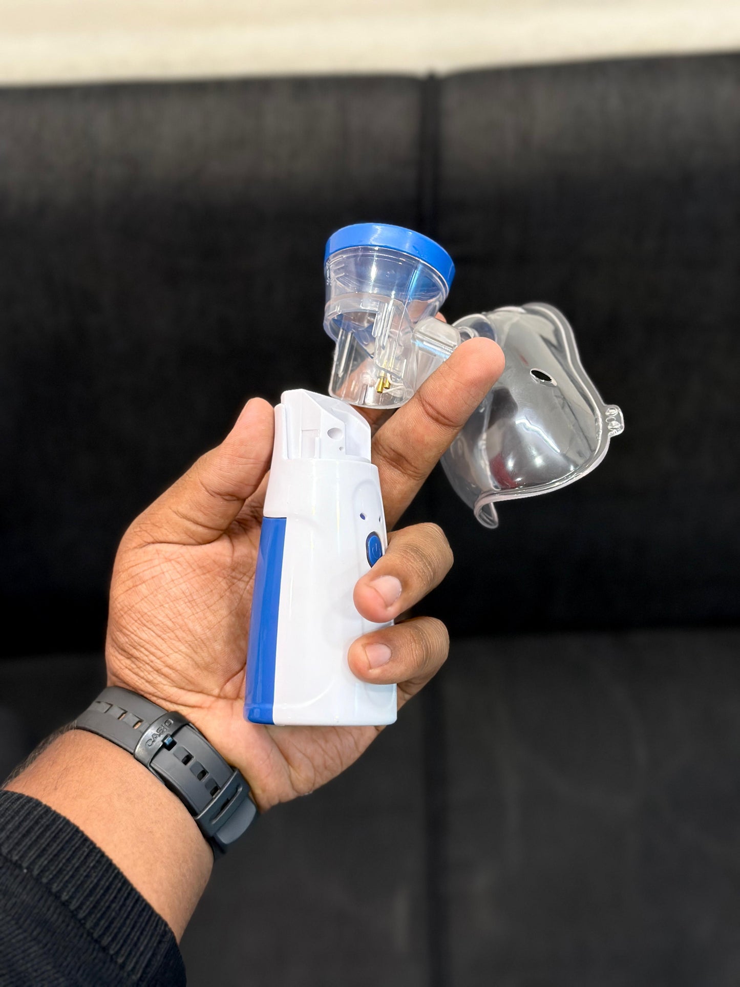 Portable Mesh Nebulizer Machine for Adults & Children – Silent Handheld Inhaler